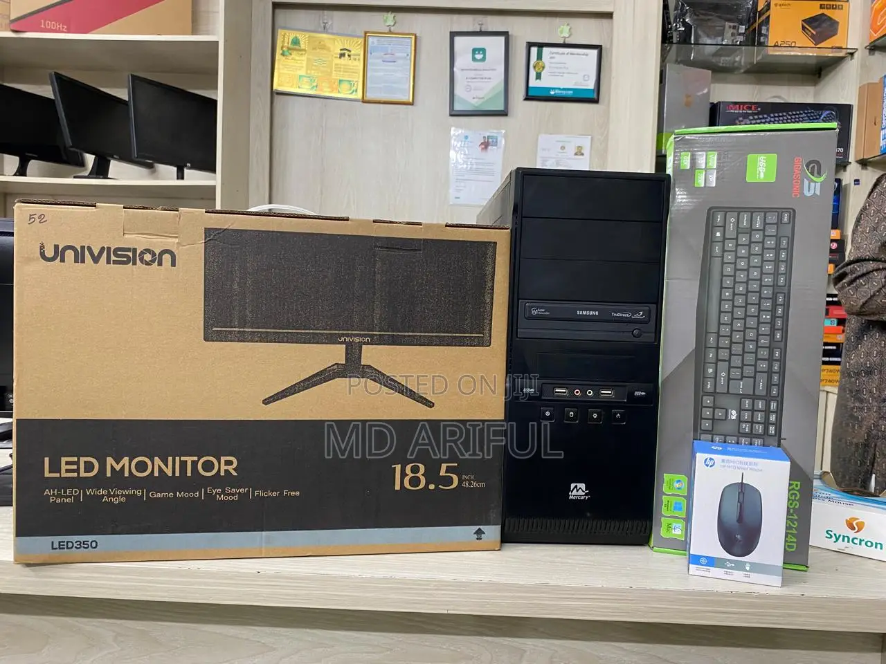 Desktop Computer 8GB Intel Core I5 HDD 500GB