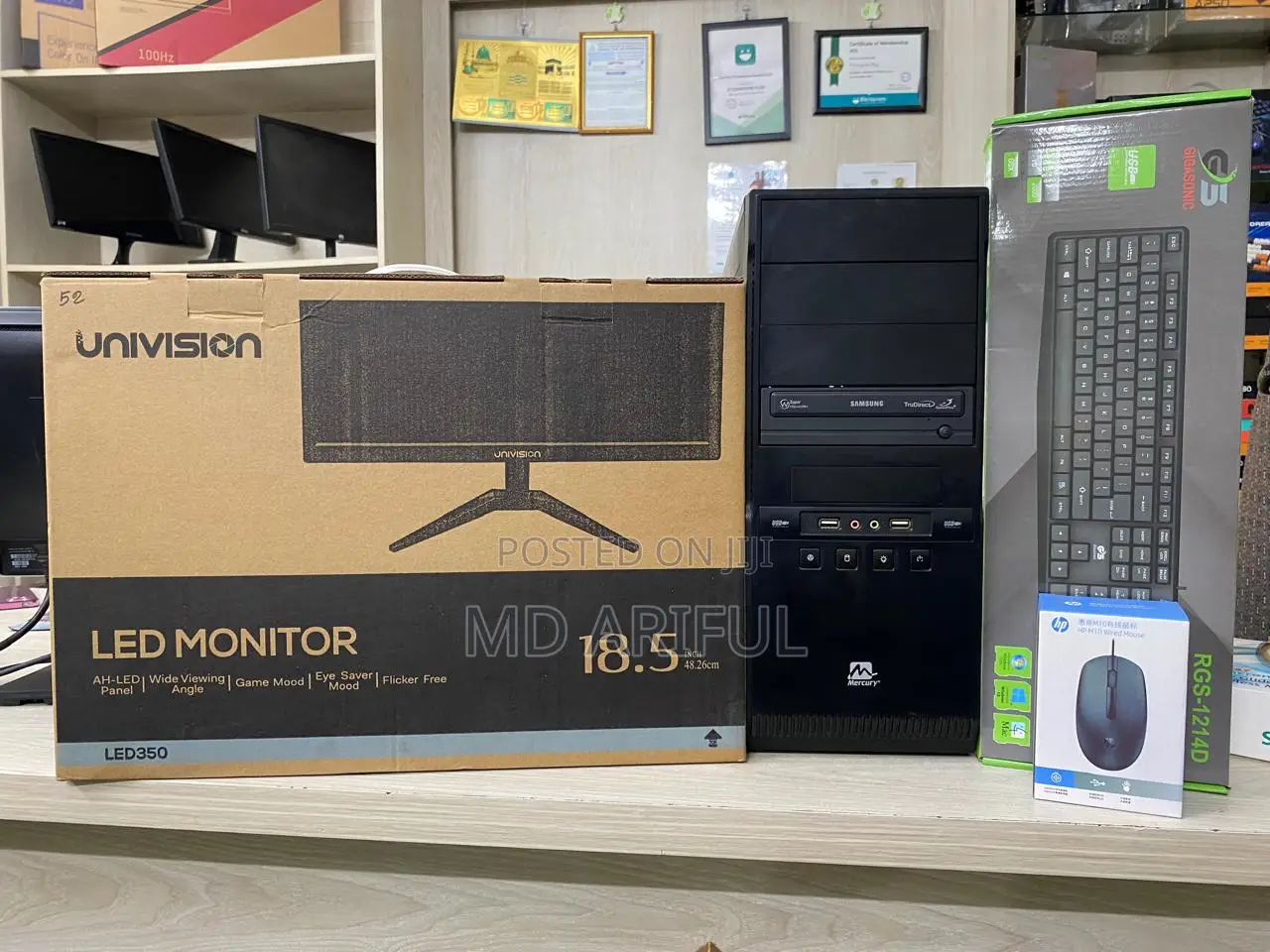 Desktop Computer 8GB Intel Core I5 HDD 500GB