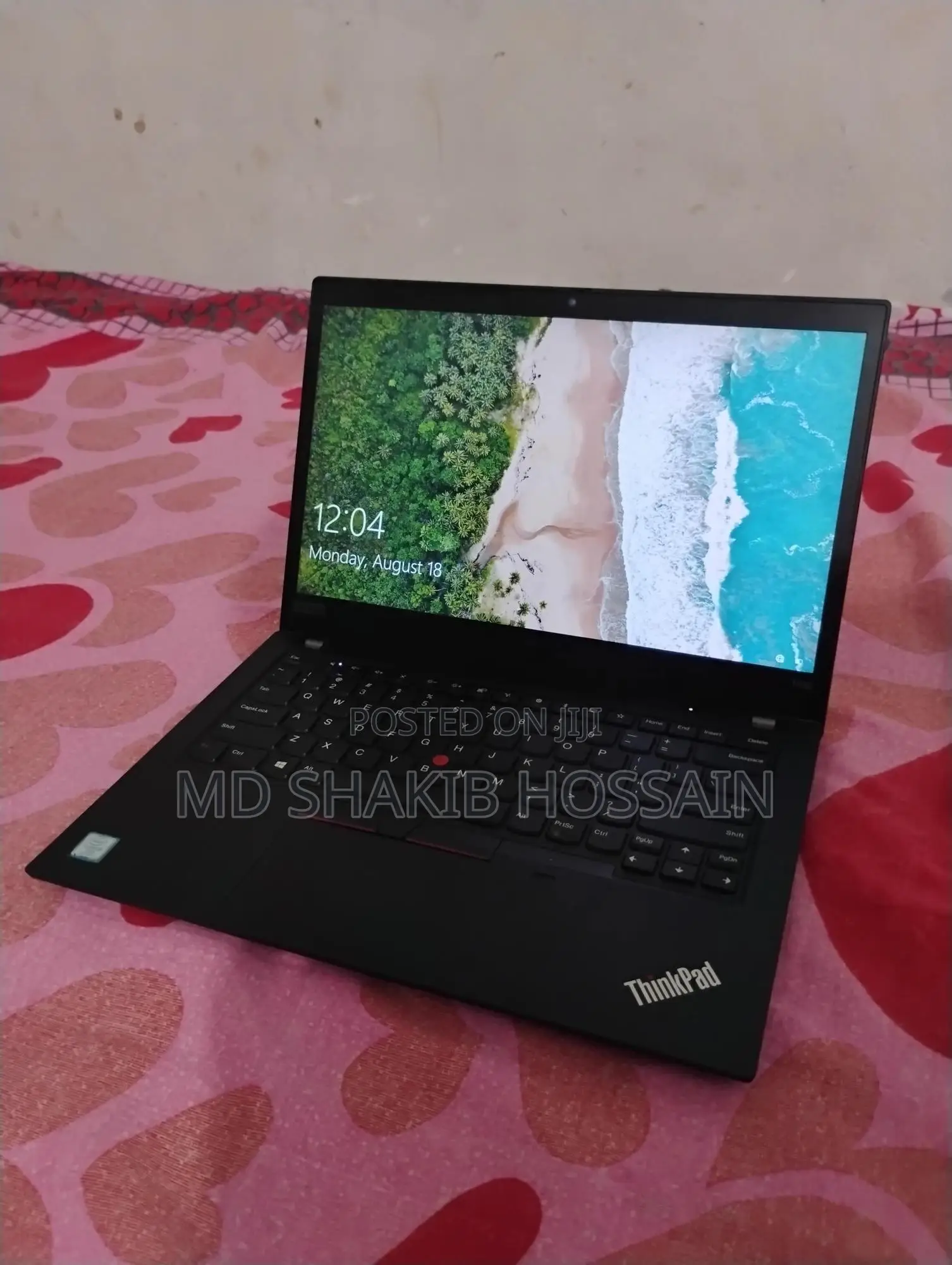 Laptop Lenovo Thinkpad T490s 16GB Intel Core I5 SSD 256GB