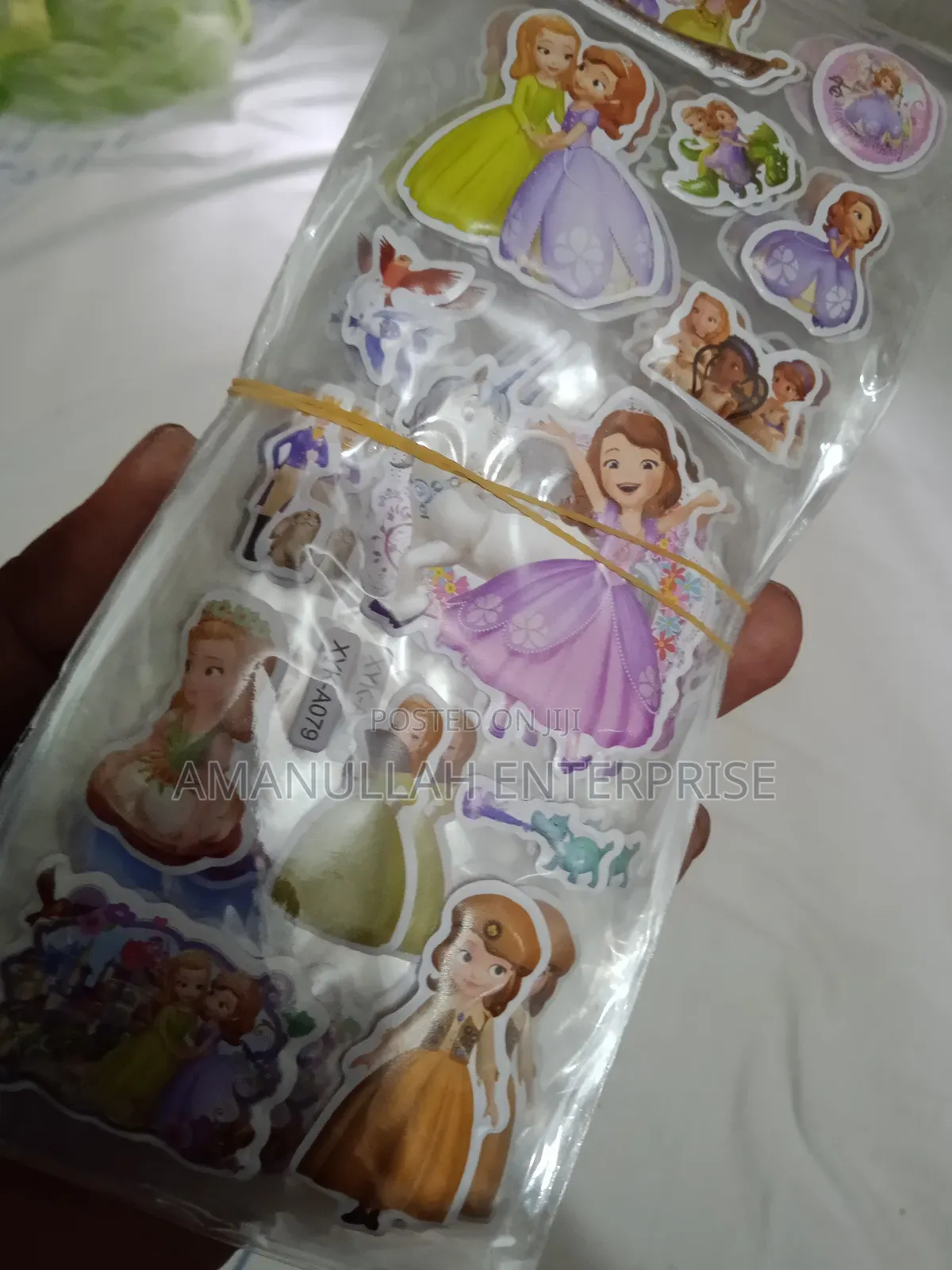 Puffy 3d Stickers, Primarily Featuring Popular Cartoon