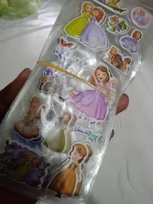 Photo - Puffy 3d Stickers, Primarily Featuring Popular Cartoon