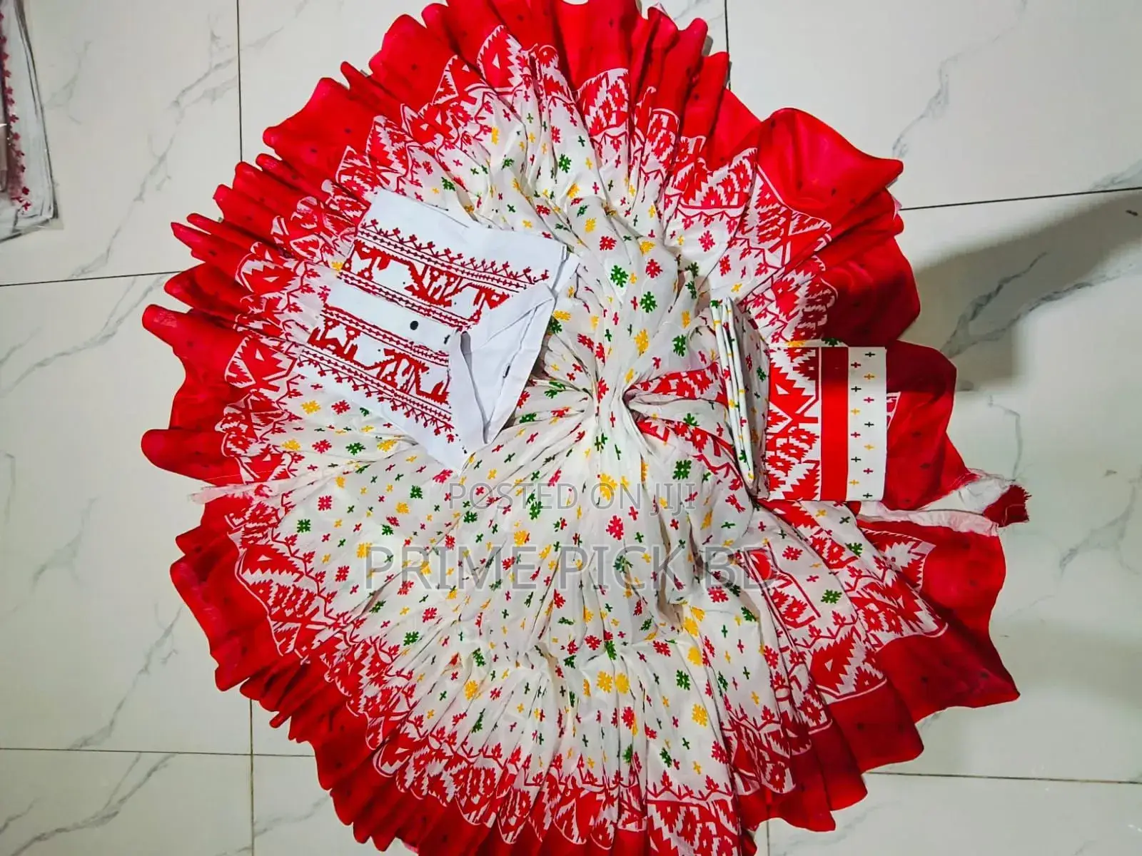 Sharee Panjabi Couple With Blouse Piece