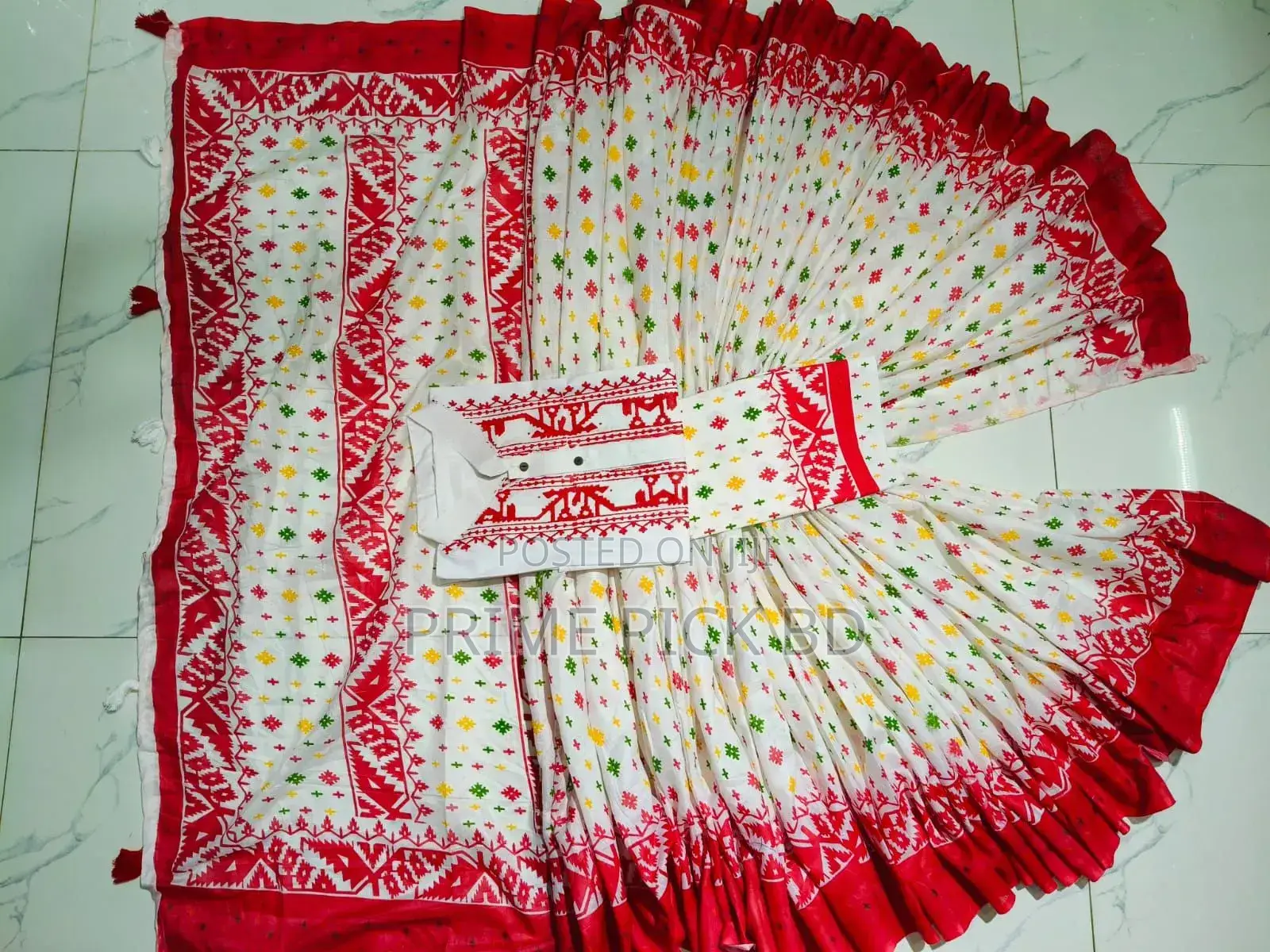 Sharee Panjabi Couple With Blouse Piece