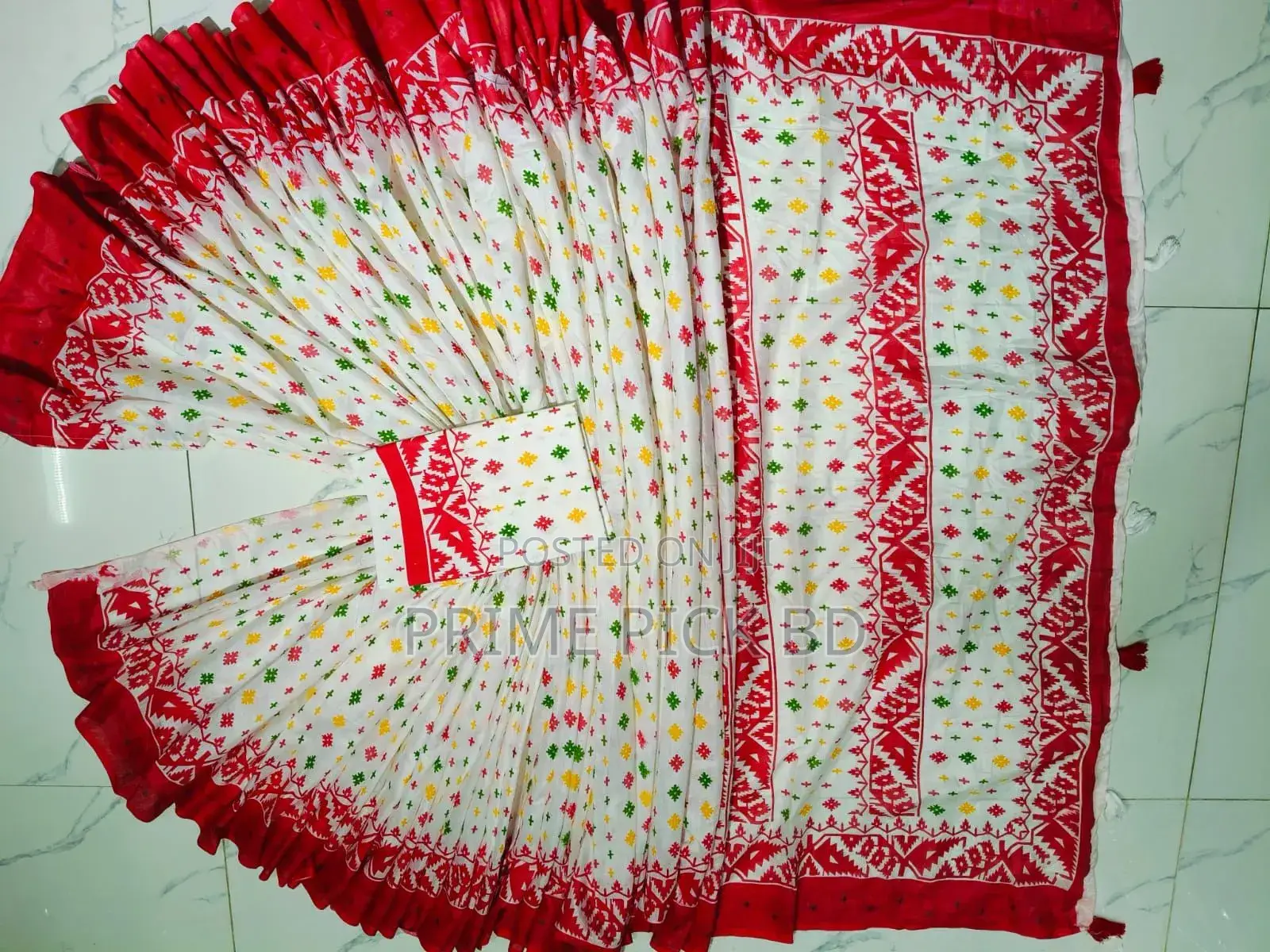 Sharee Panjabi Couple With Blouse Piece