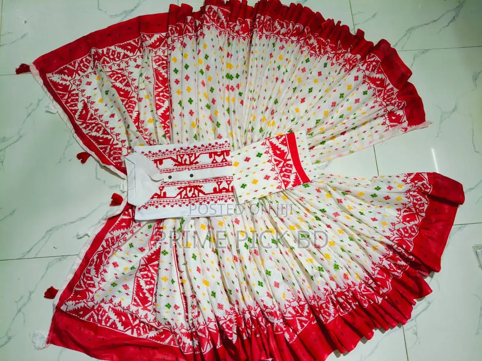 Sharee Panjabi Couple With Blouse Piece