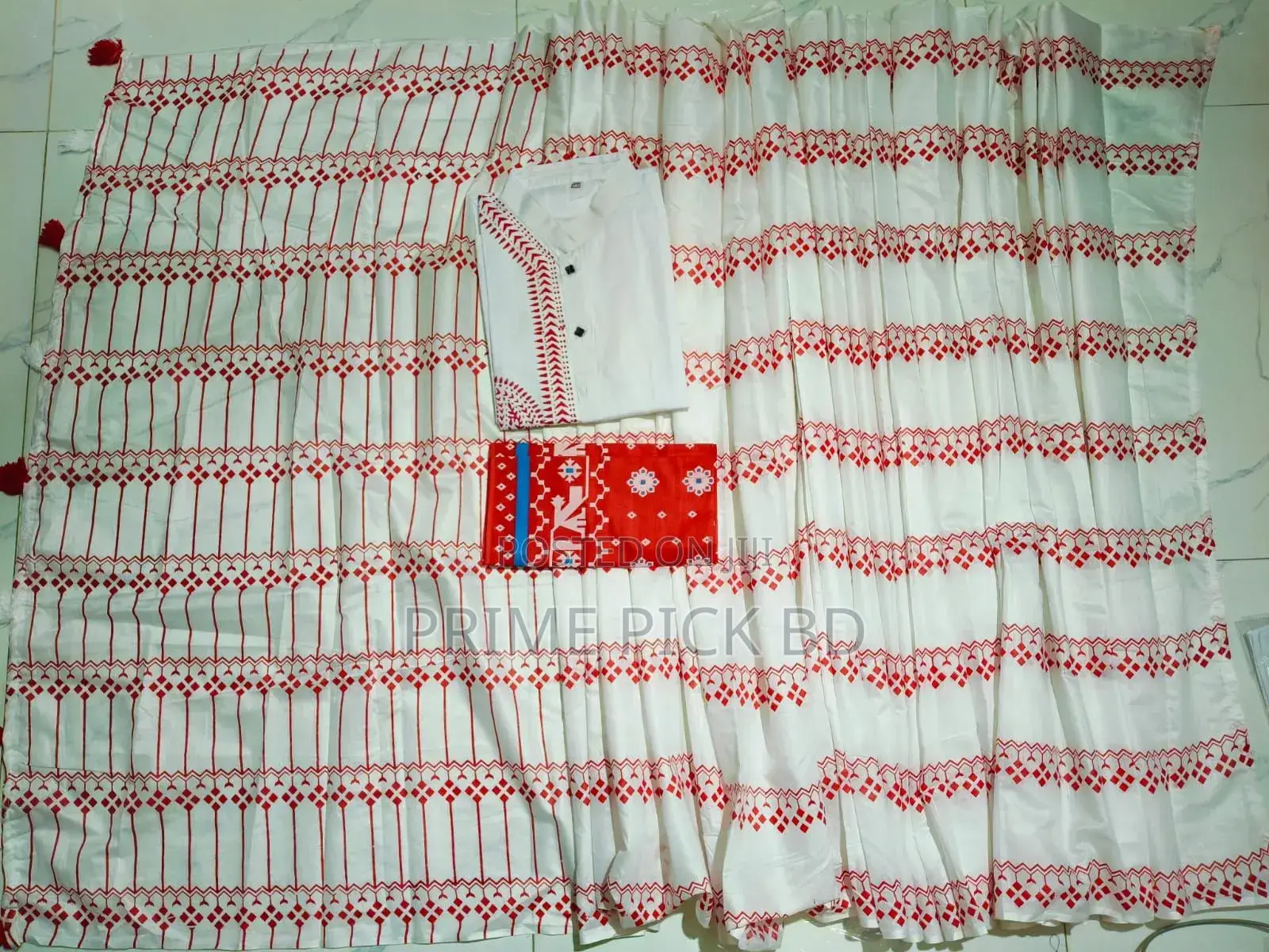 Sharee Panjabi Couple With Blouse Piece