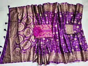 Photo - Shari With Panjabi Couple Set