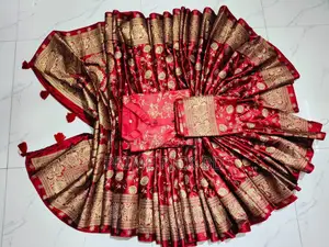 Shari With Panjabi Couple Set