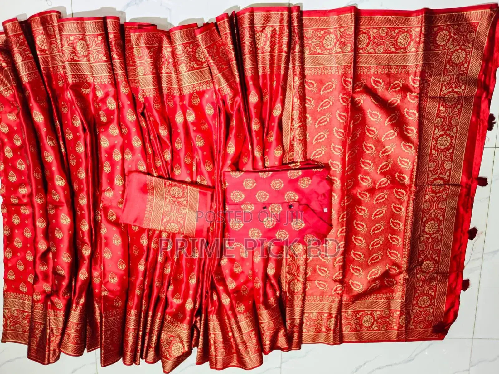 Shari With Panjabi Couple Set