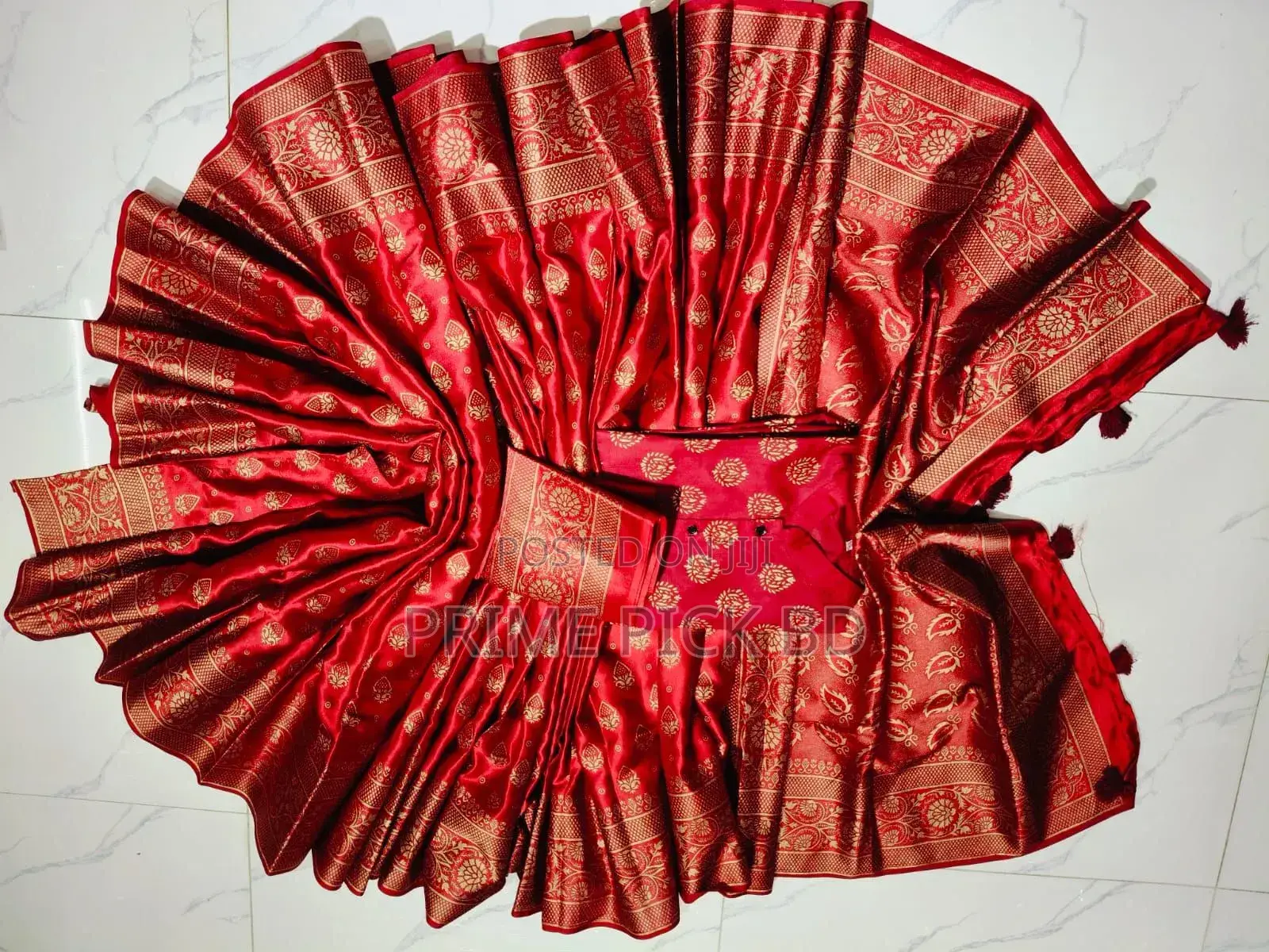 Shari With Panjabi Couple Set