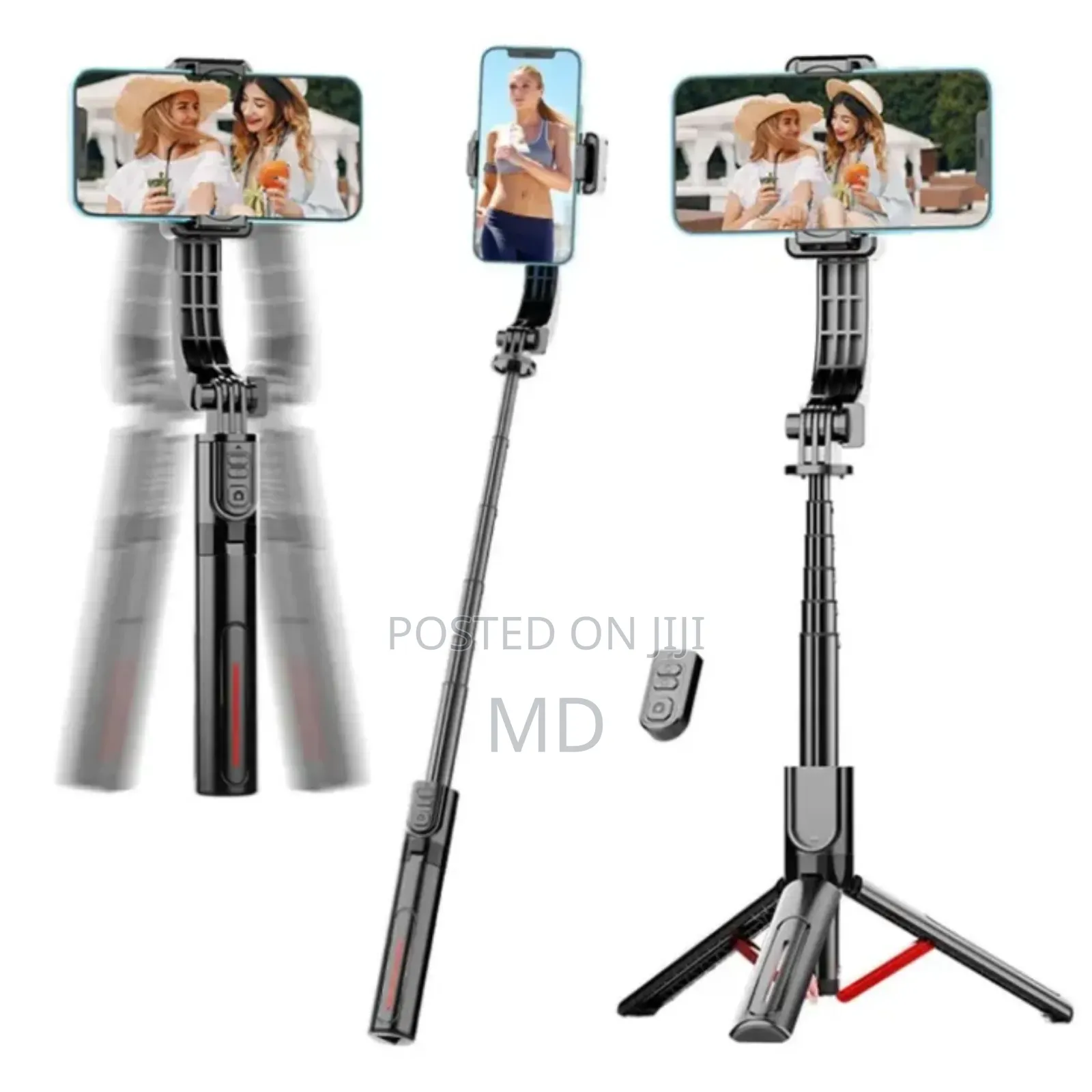 C08 Gimbal Stabilizer – Selfie Stick + Tripod + Stabilizer একসাথে!