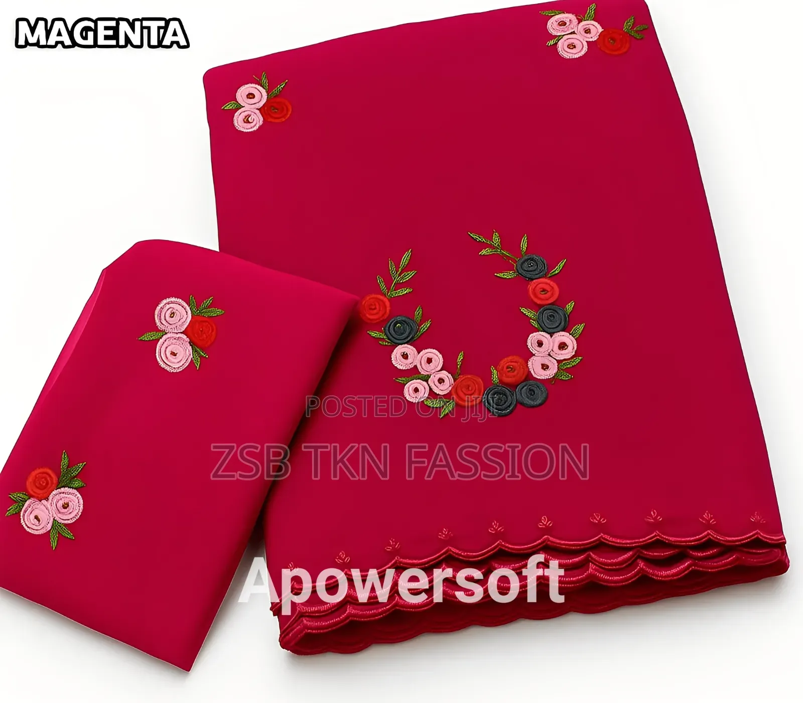 Embroidery Georgette Saree High Quality Work