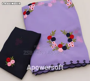 Embroidery Georgette Saree High Quality Work