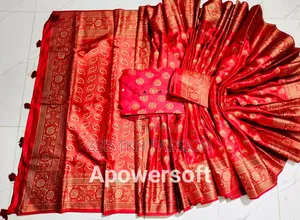 শাড়ি পাঞ্জাবি কাপল ব্লাউজ পিস সহ New Update