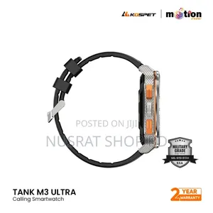 Kospet Tank M3 Ultra 5 Atm Ip69k Dive-Proof Smart Watch -Silver10894