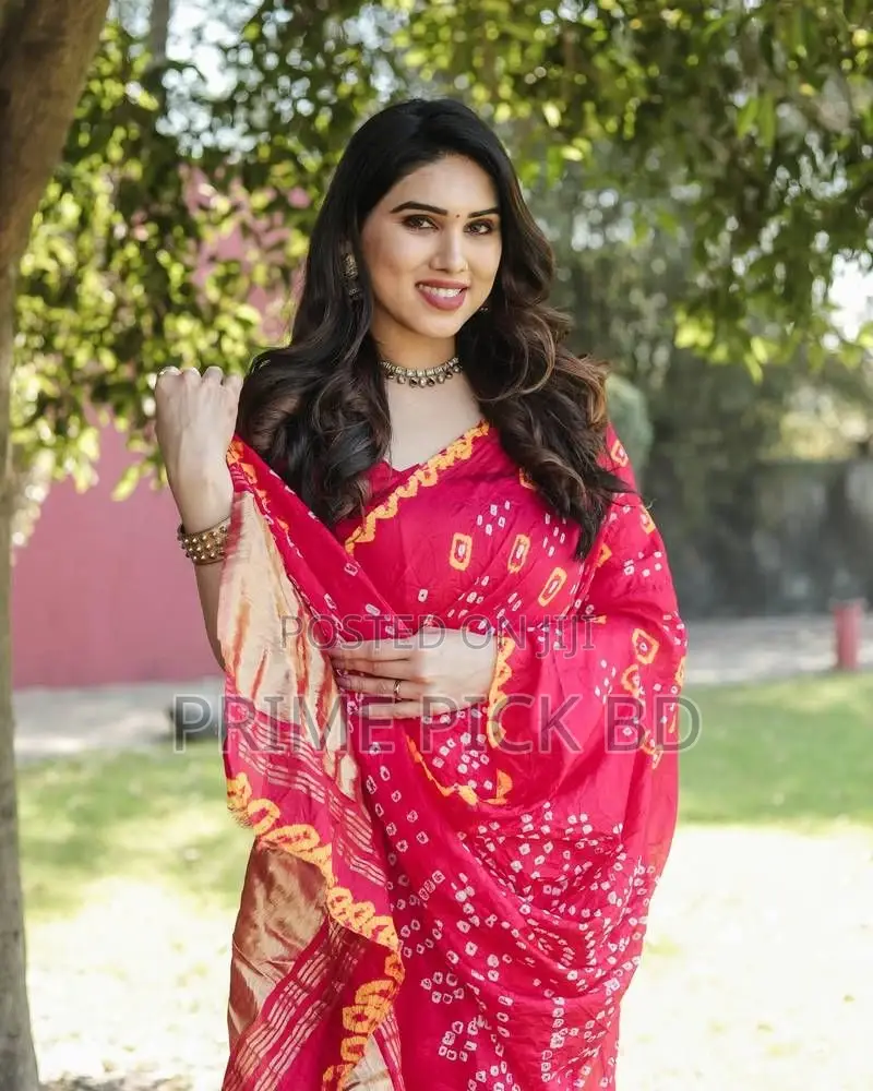 Premium Quality Chanduri Silk Sharee