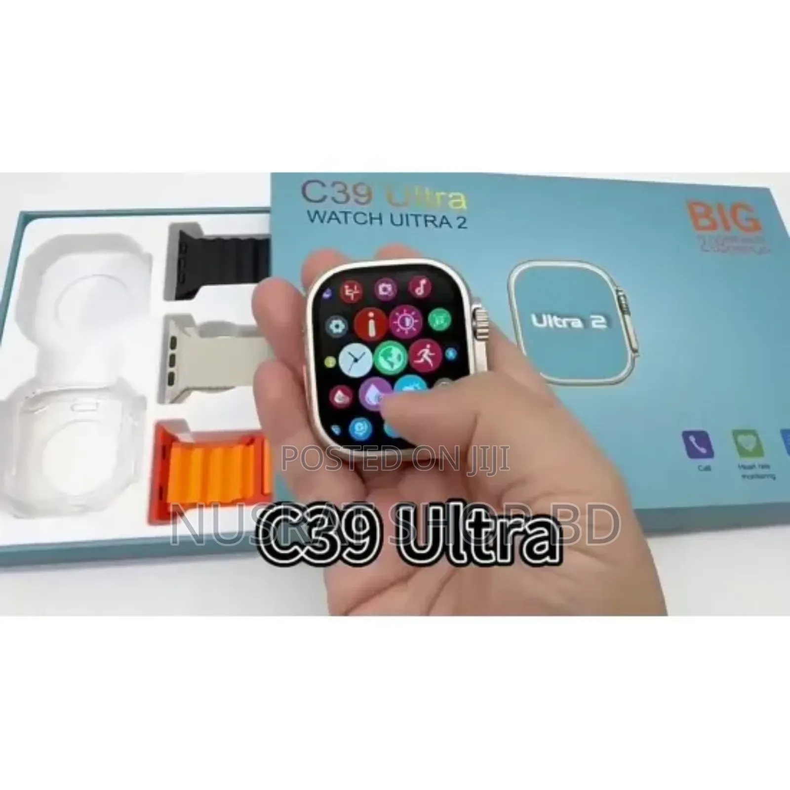 C39 Ultra 2 Smart Watch
Code : 10874