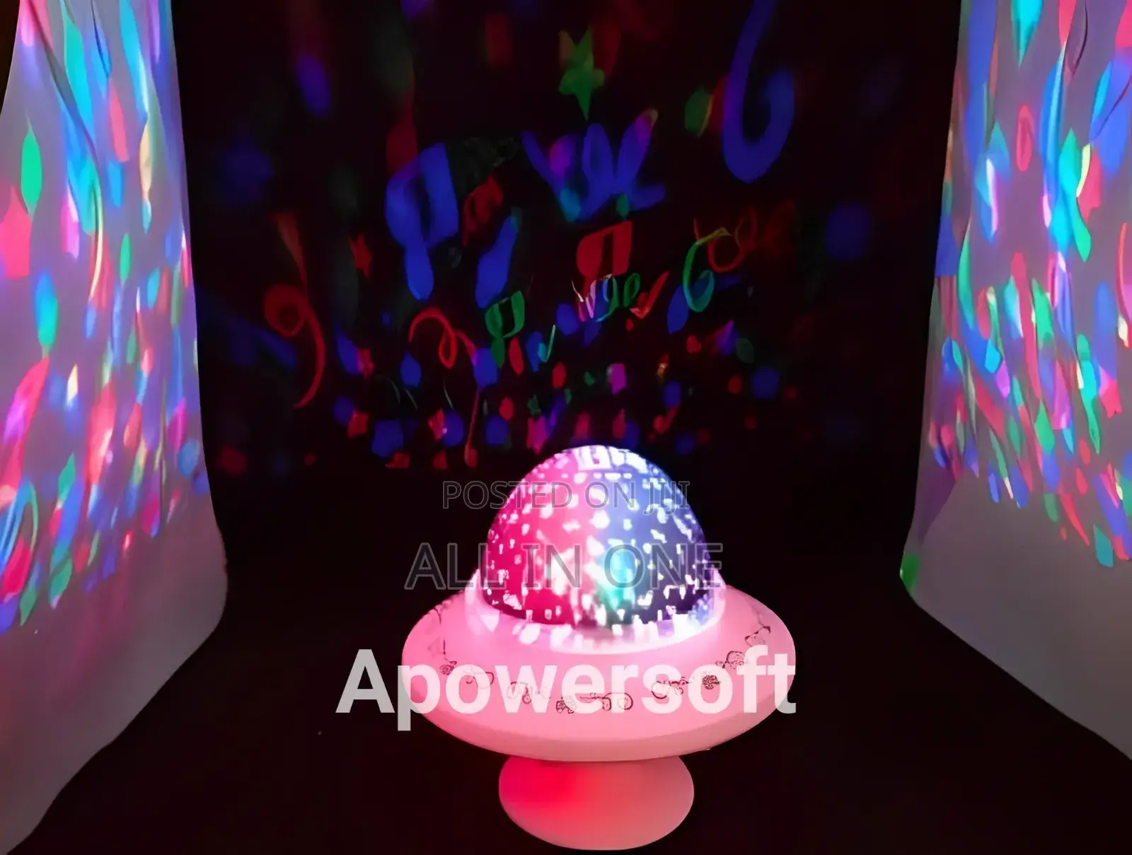 Rotating Music Nightlight