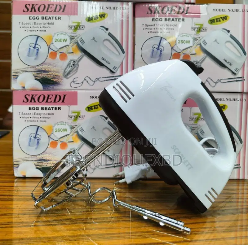 Scarlett Super Hand Mixer – 7 Speed Electric Egg Beater Cake Cream M