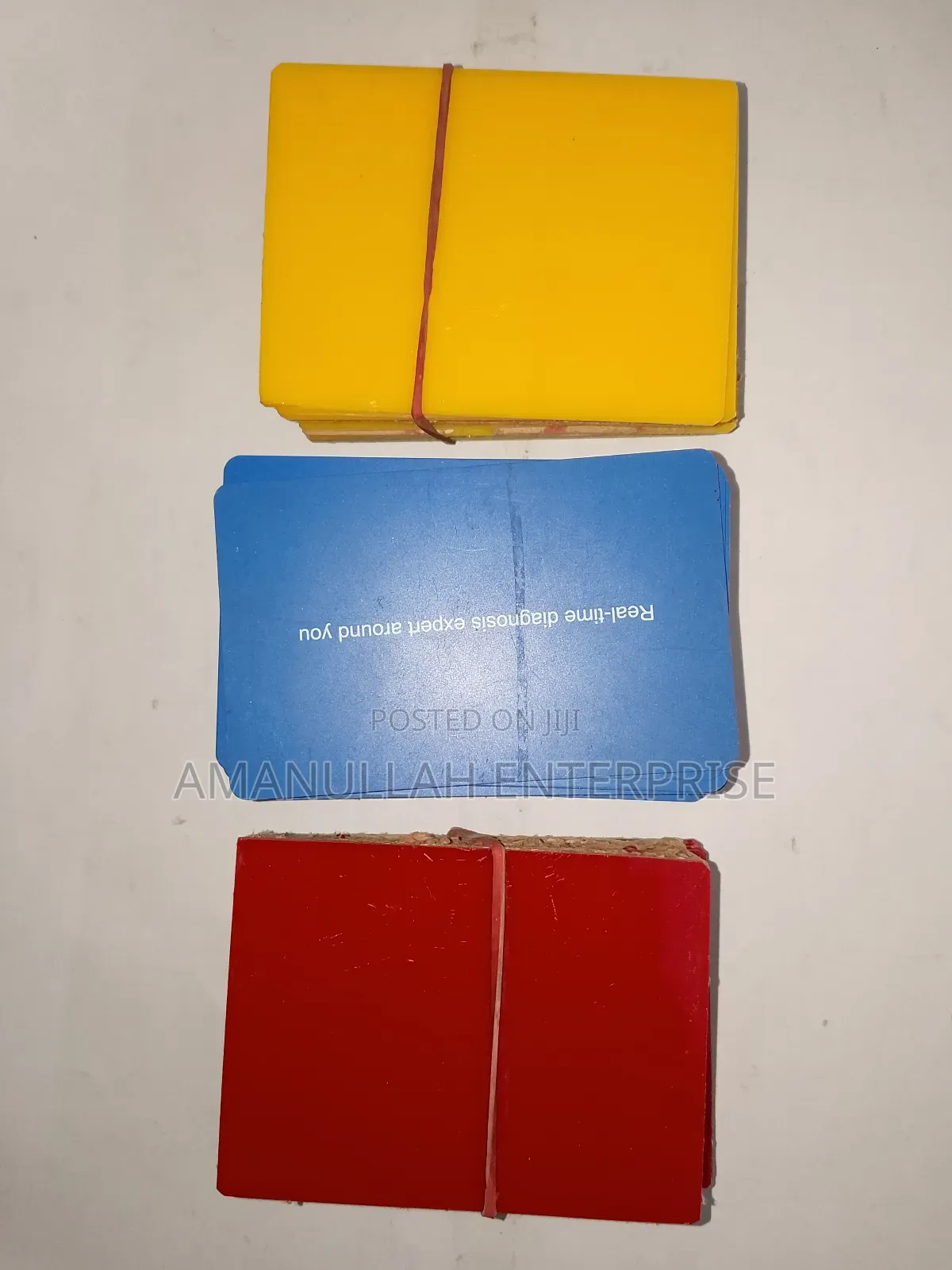 Red Card Yellow Card in Football.