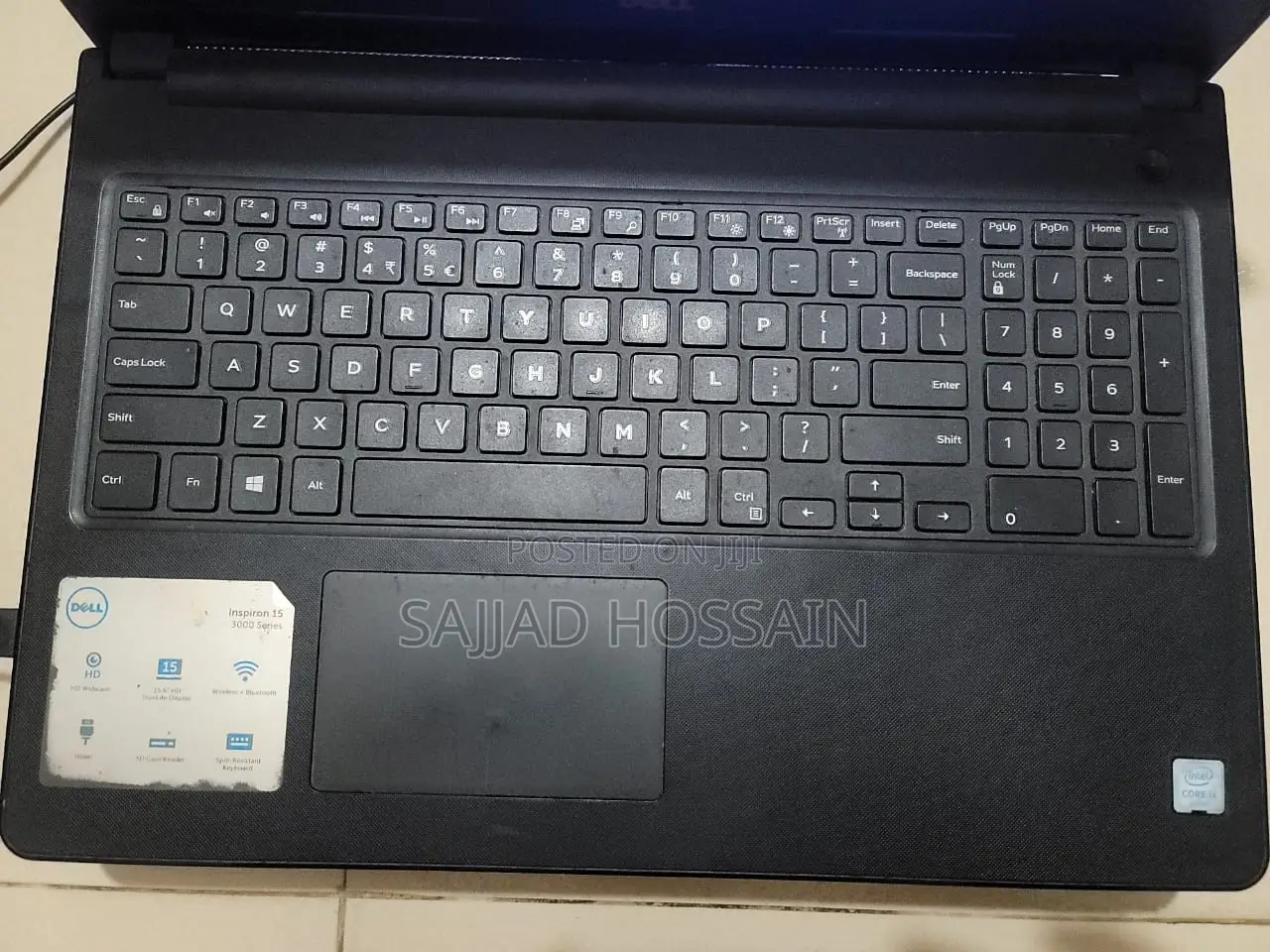 Laptop Dell Inspiron 15 3000 8GB Intel Core I3 HDD+SSD 1T
