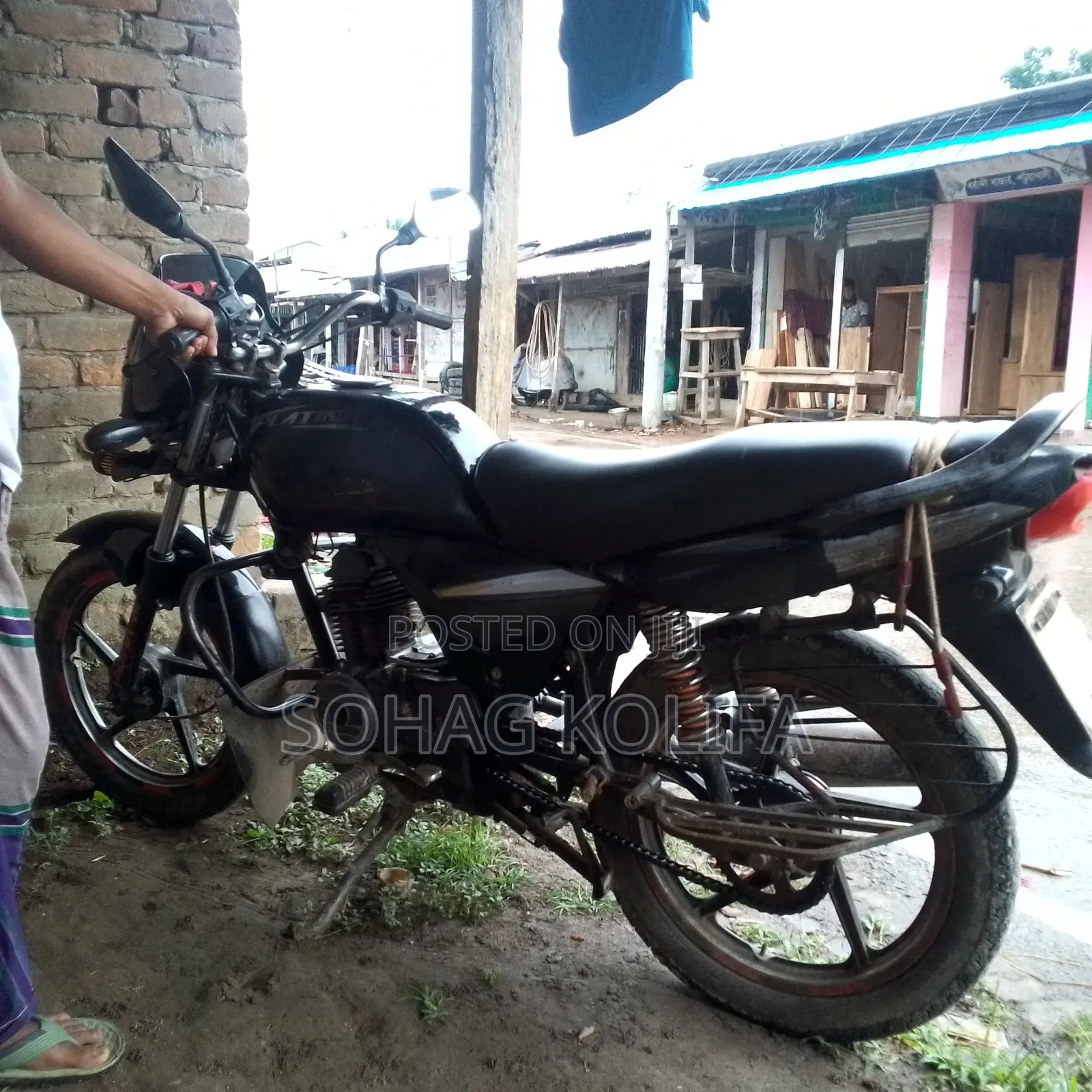 Bajaj Platina 100 2014 Black