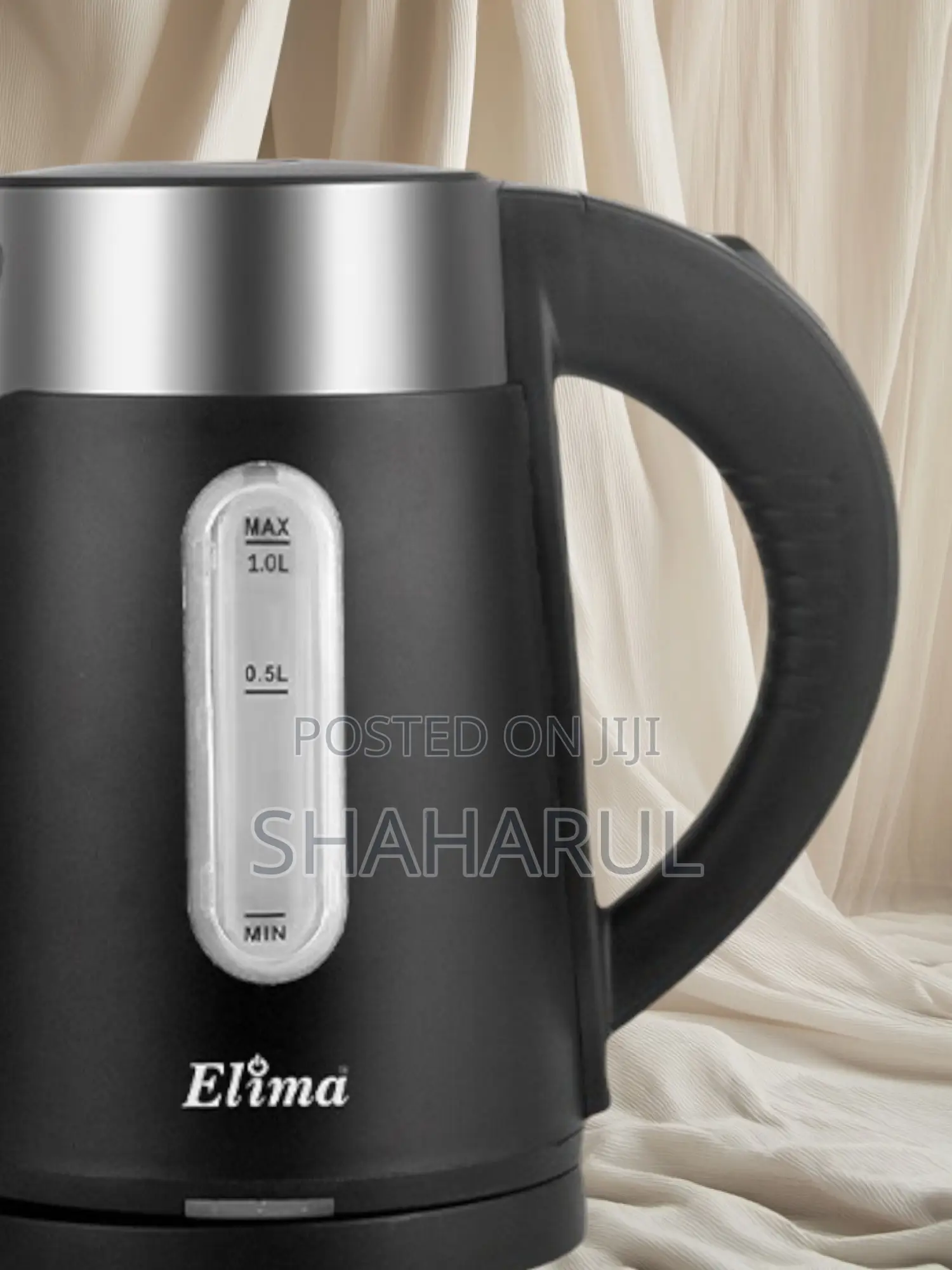 Elima Emk-101w 1.0 Litre High Grade Electric Kettle