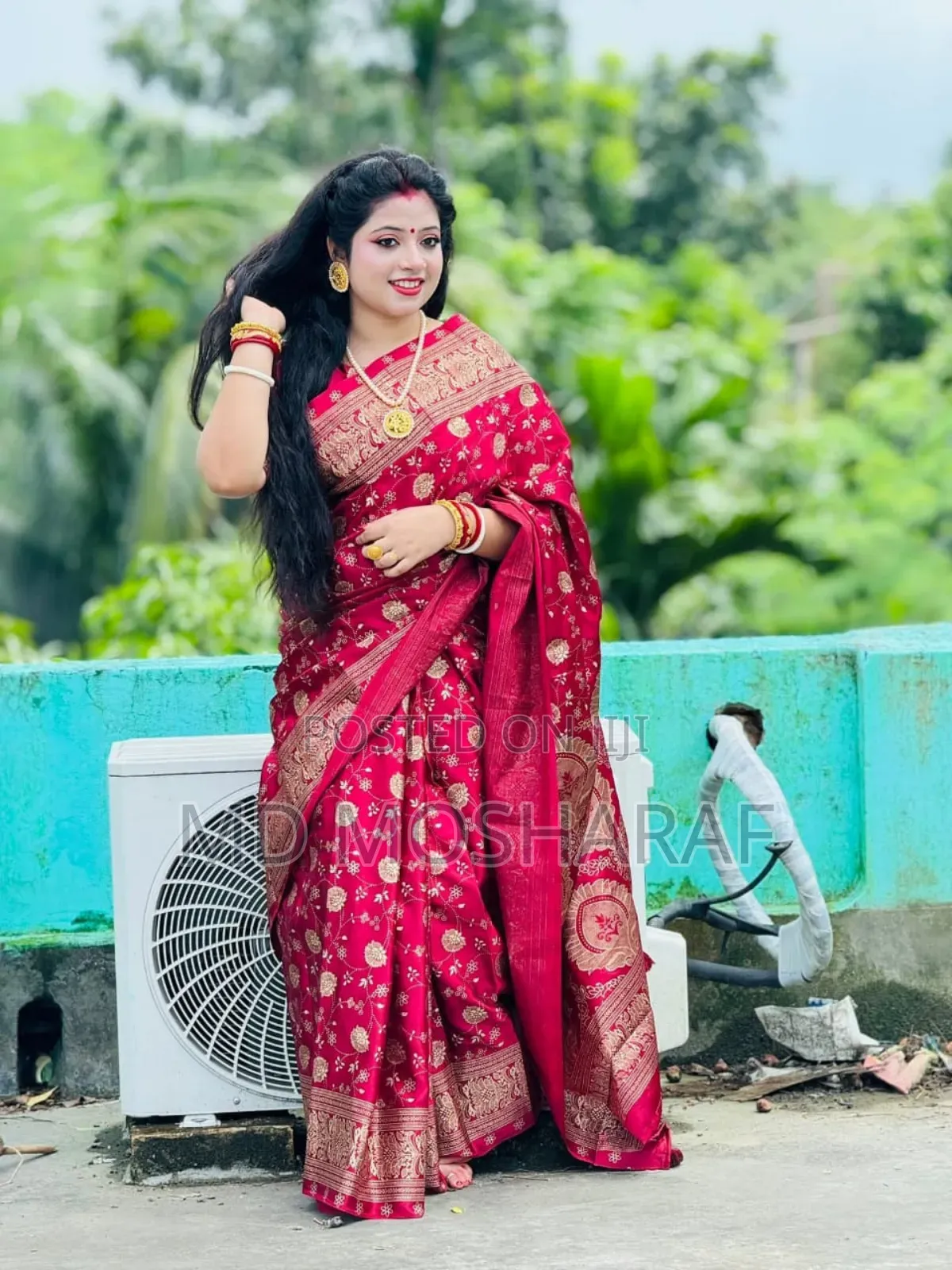 Premium Japani Silk Sharee