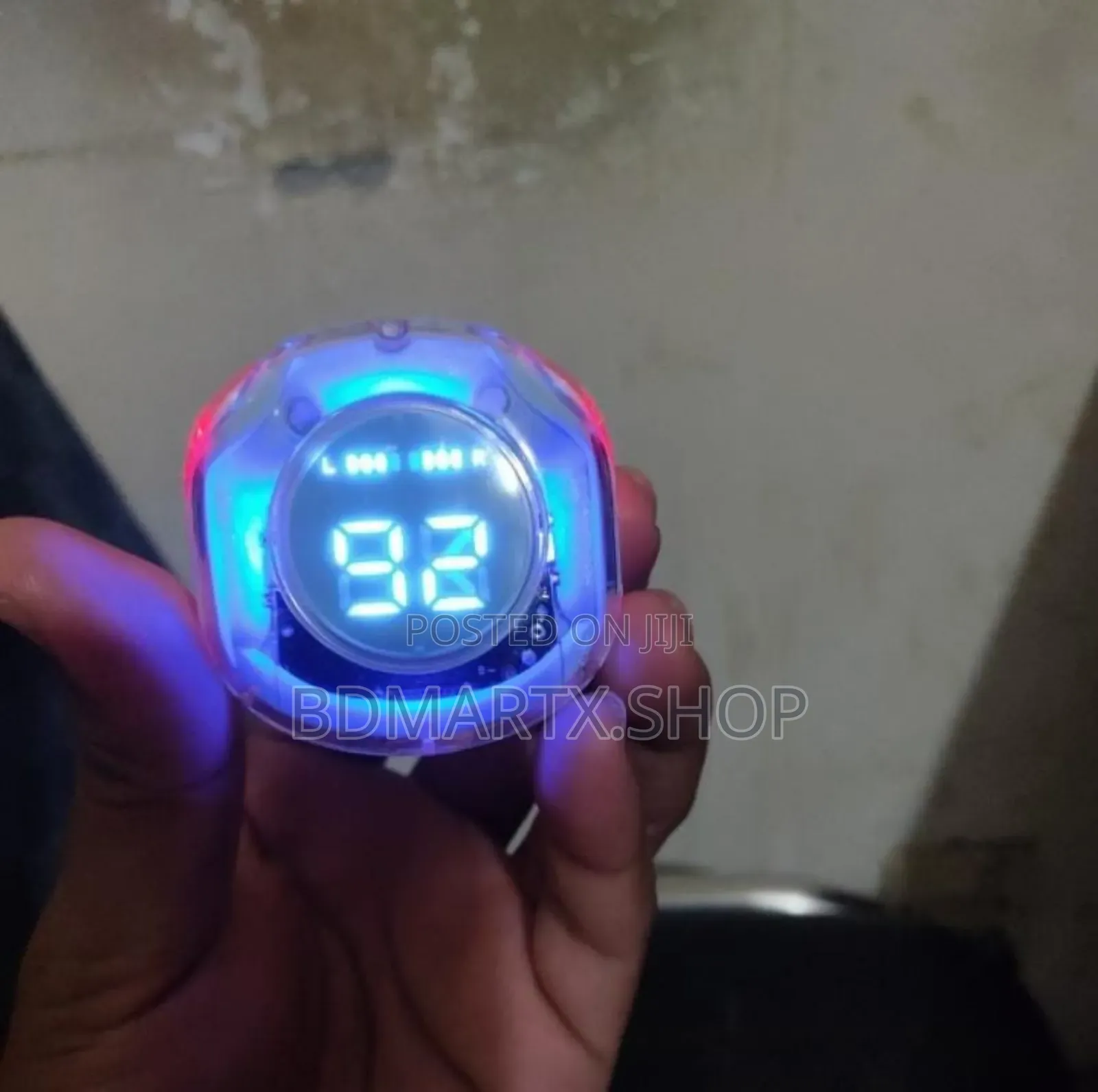 Ultrapods Pro True Wireless Earbuds With Display Transparent Design,