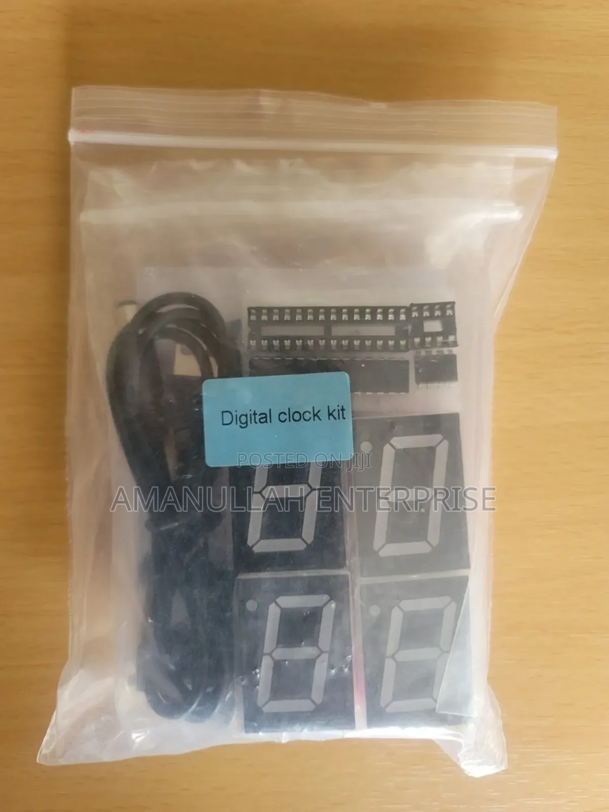 Diy Kit For Building A Digital Clock, Often Used For Learning.
