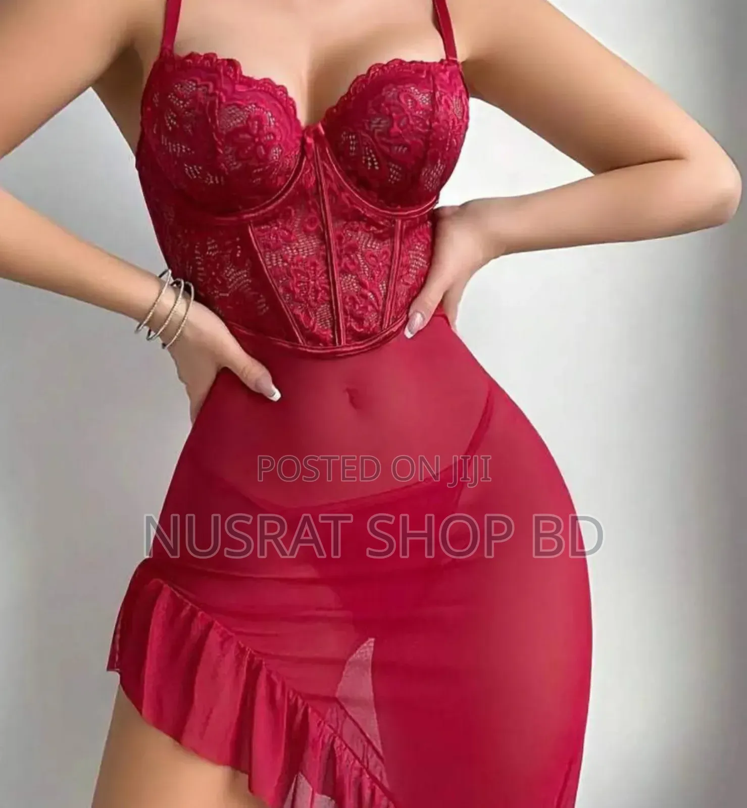 Women Lingerie Lace Chemis Sleep Dress Babydoll Nightwear Sexy Strap