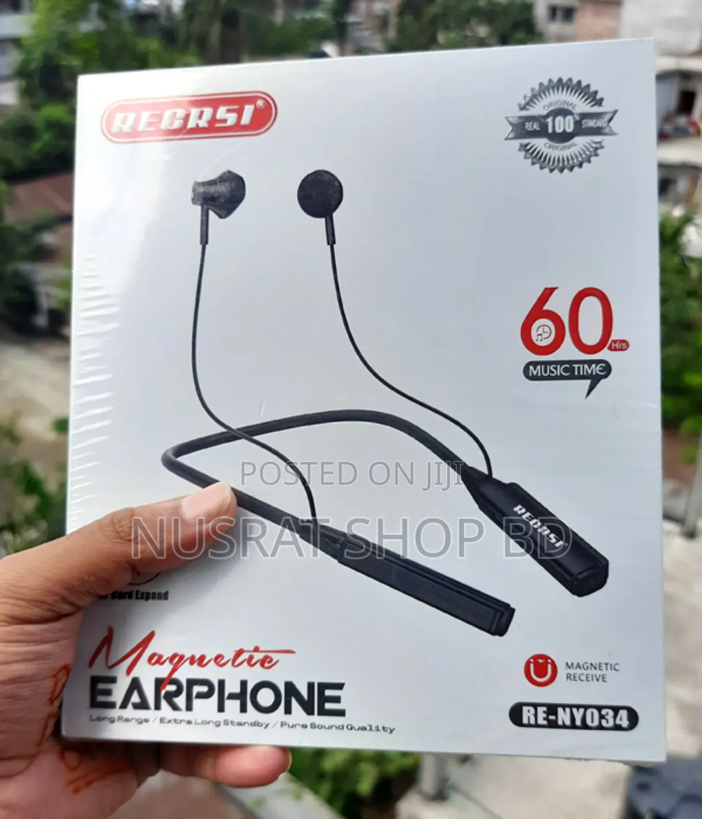 Recrsi Re-Ny034 Tf Card Expand Wireless Bluetooth Neckband
Code :10826