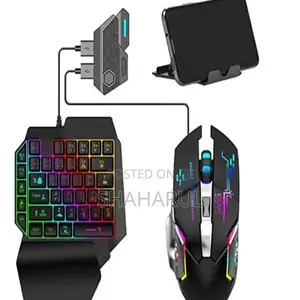 5 In1combo Gaming Keyboard Mouse Wireless Bluetooth Pubg Mobile Game
