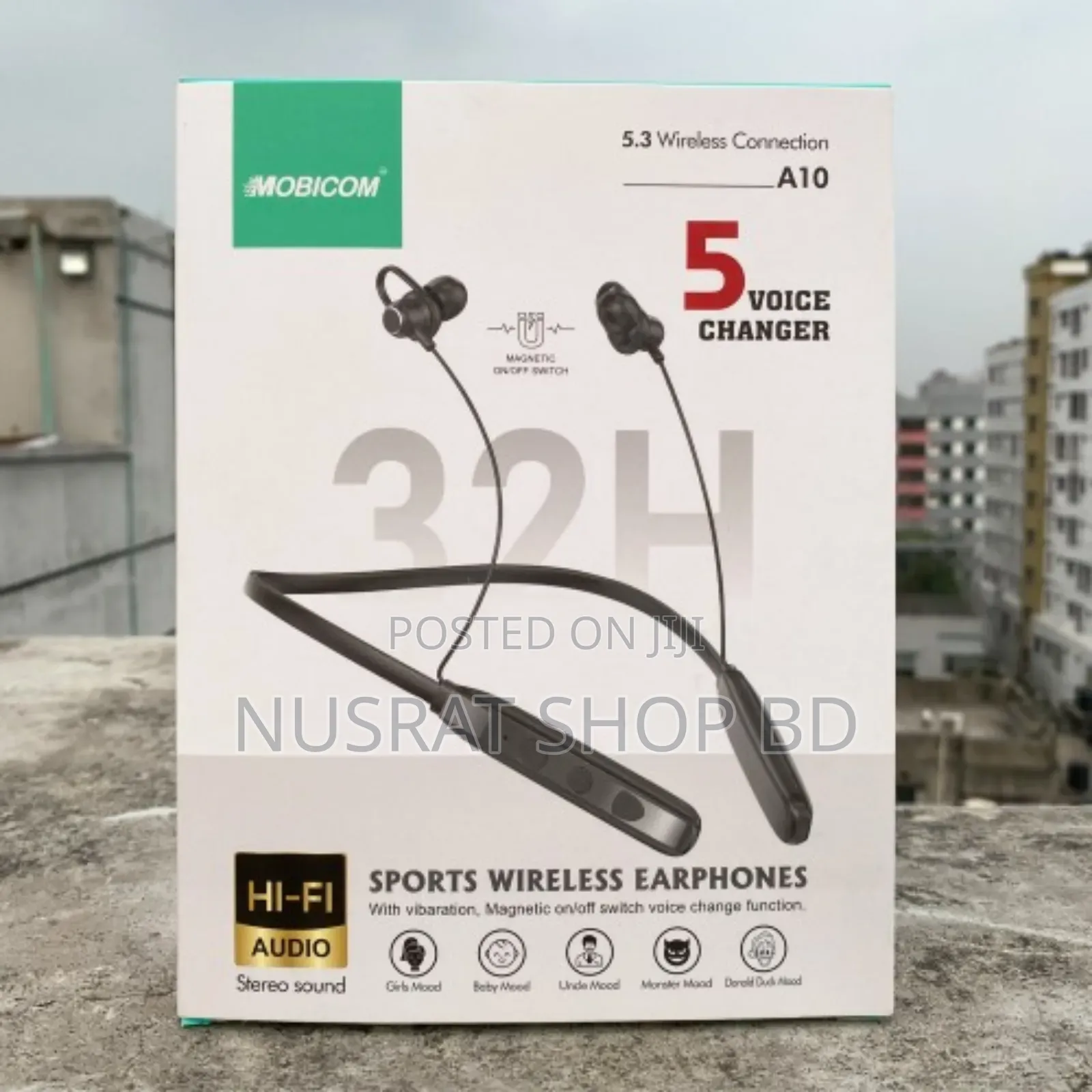 Mobicom Voice Changer Bluetooth Neckband A10 Code : 10815
