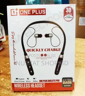 Photo - Oneplus Bullets Pro Neckband Bluetooth Earphone 30 Hours Code 10810