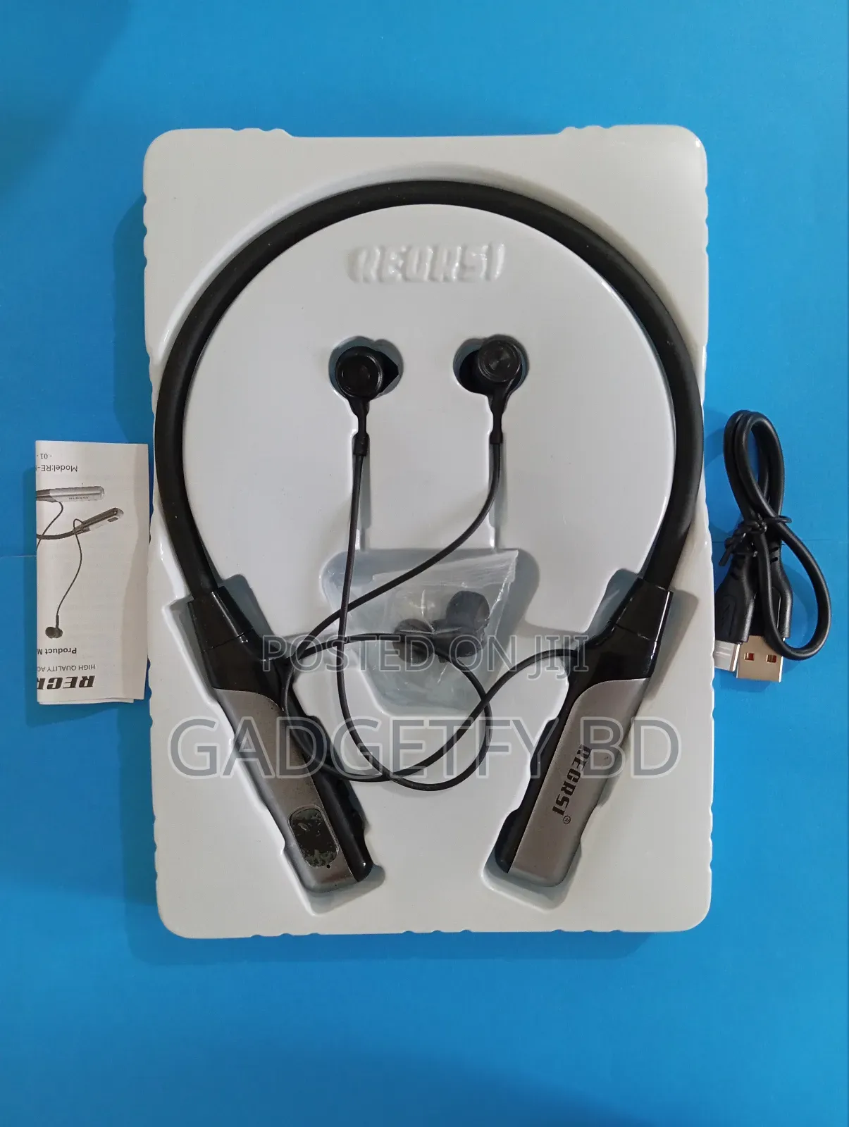 Recrsi Re-ny060 Wireless Earphones (Neckband Style)