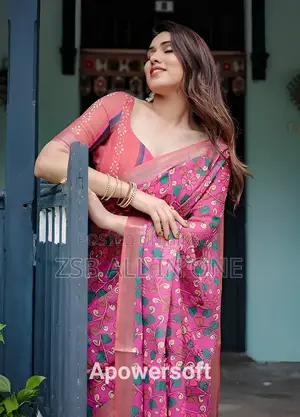 New Digital Print Saree New Model New Style