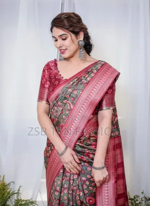 Premium Japani Silk Sharee Ki KGJ XVHVBN