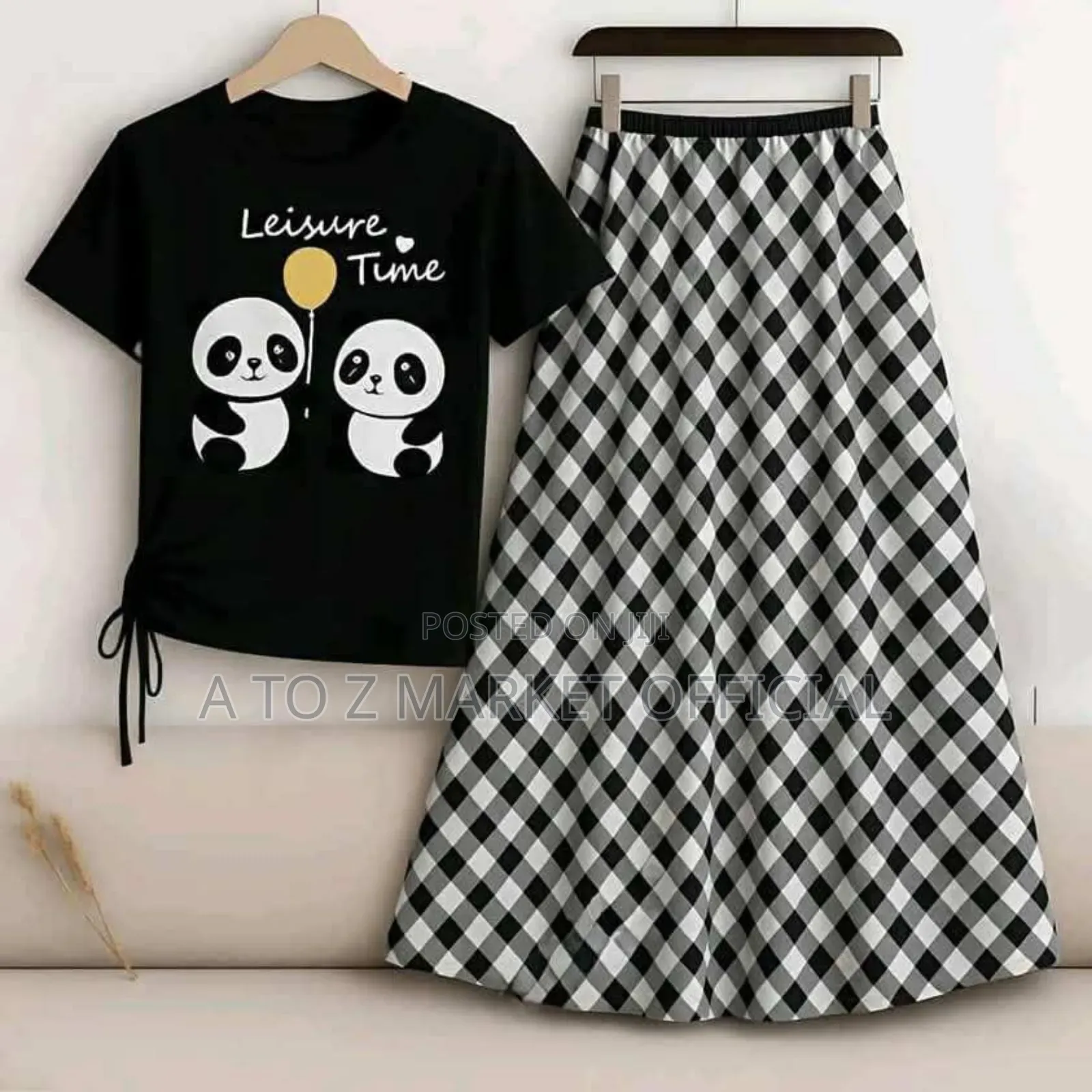 Skirt and T-Shirt Set