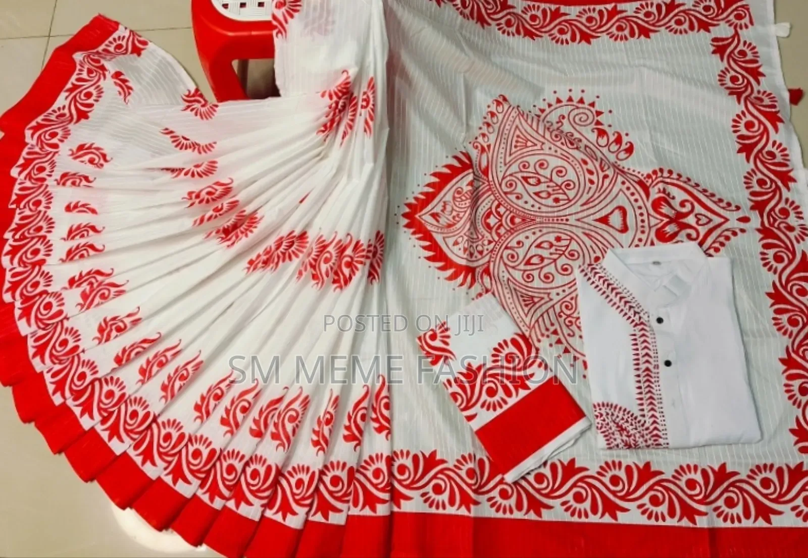 Sharee Panjabi Couple Set With Blouse
