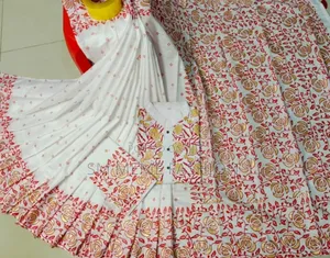 Sharee Panjabi Couple Set With Blouse