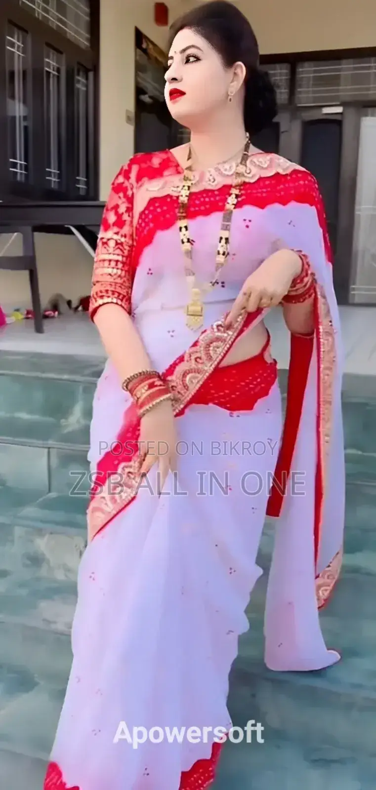 Makhon Jorget Sequence Work Saree