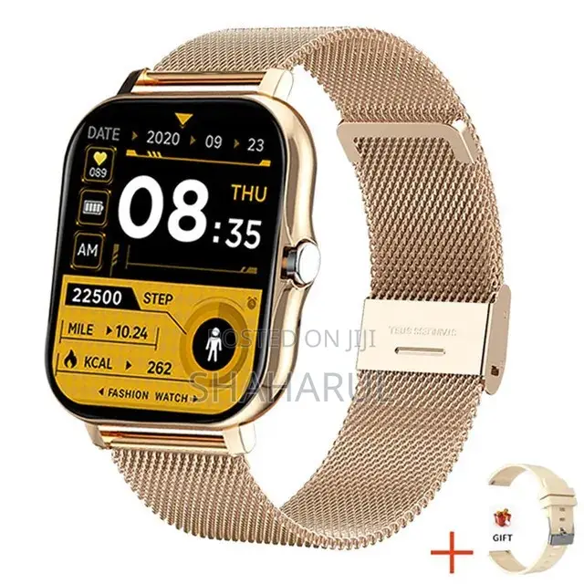 Gt20 Smart Watch Steel Chain Belt স্মার্ট ওয়াচ