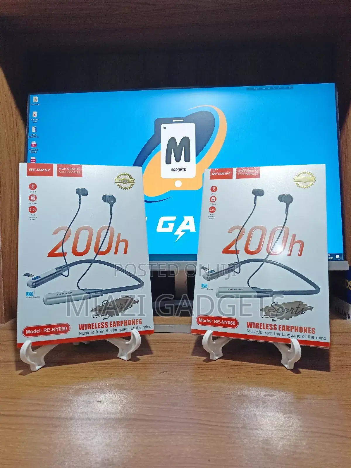 Regrsi Re-Ny060 Wireless Neckband Long Battery