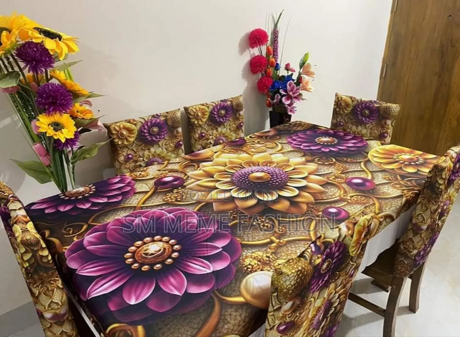 Original 3d Printed Dining Chair Table Cover