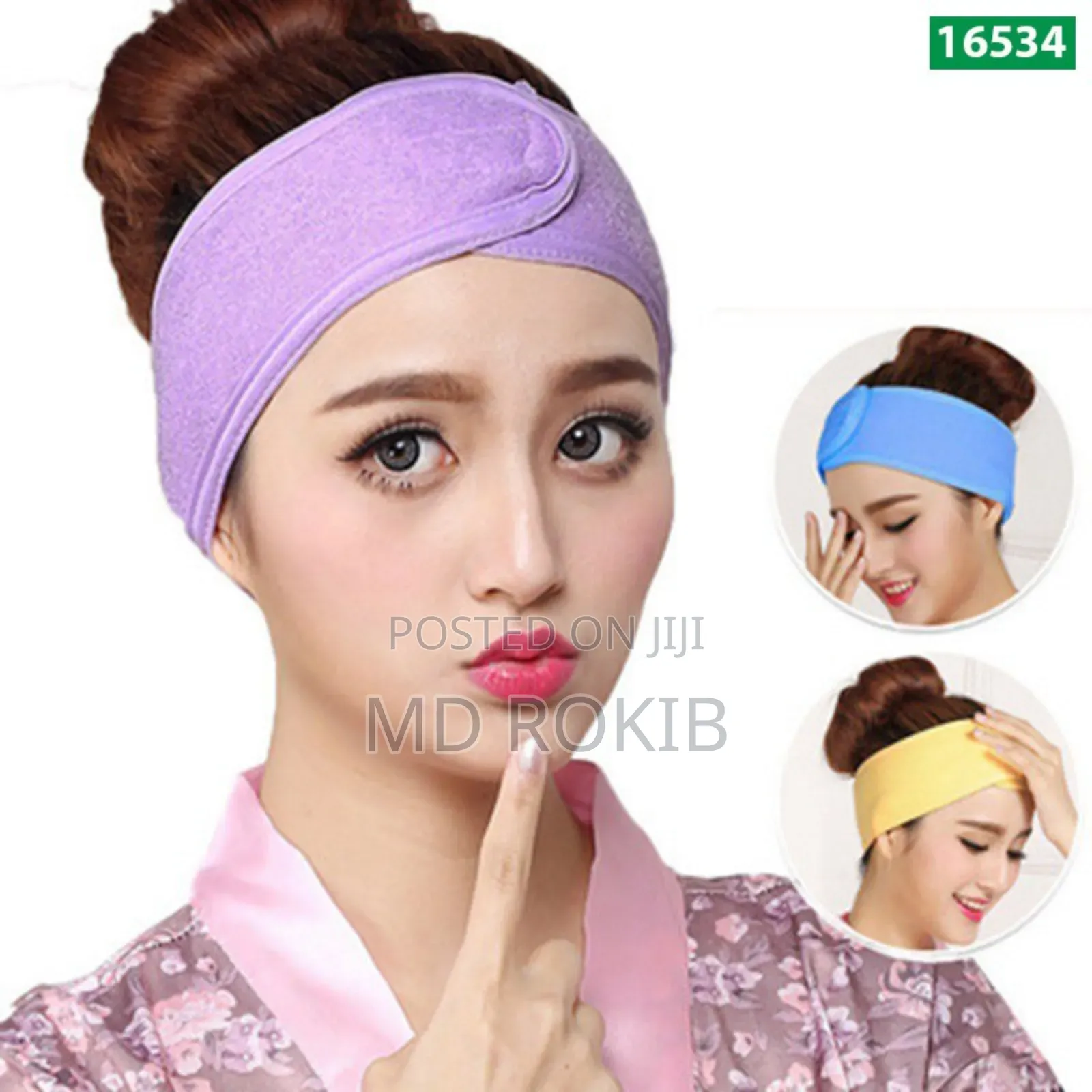 Facial Hair Band – Spa, Makeup Skincare Essential | Wholesale