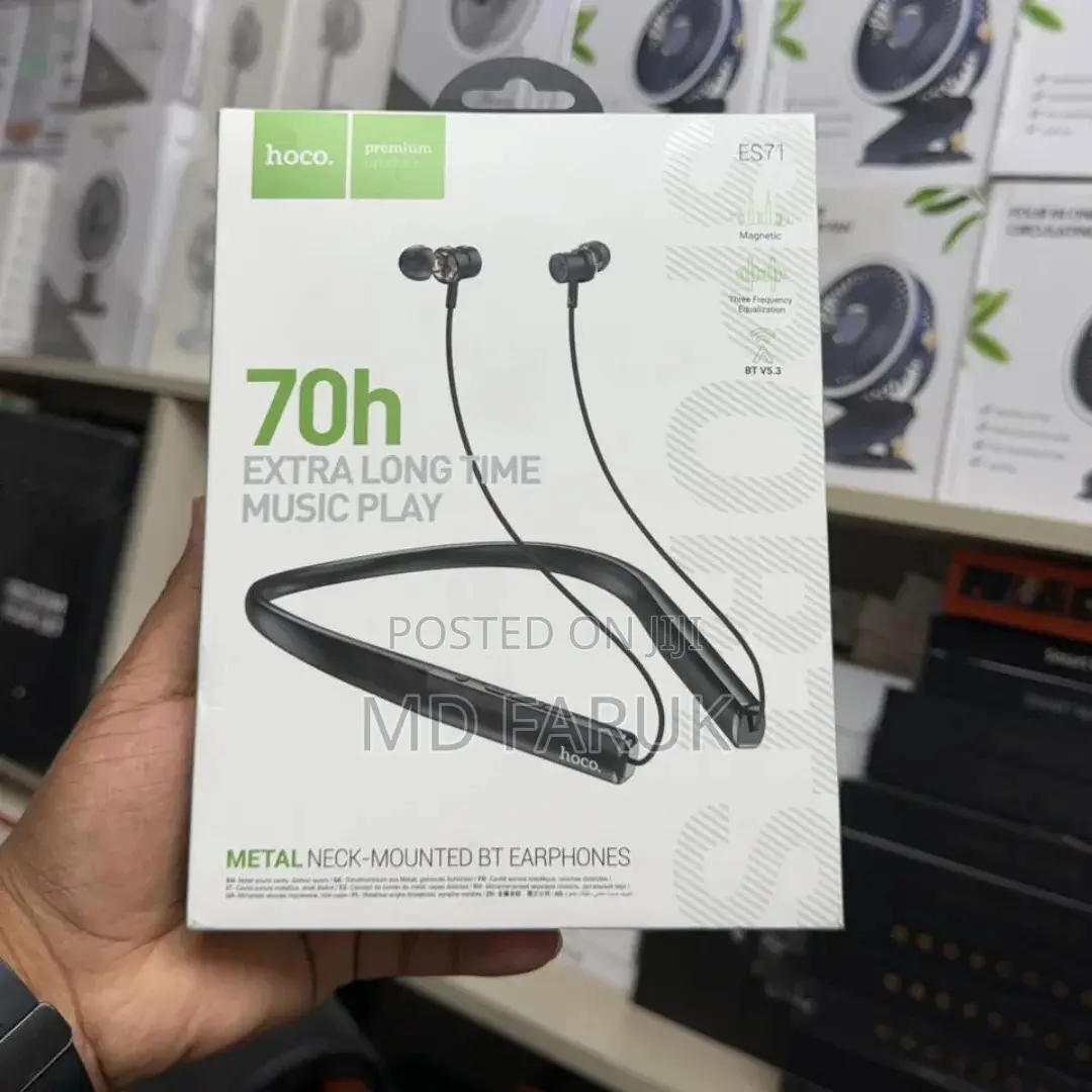 Hoco Es71 Platinum Wireless Neckband