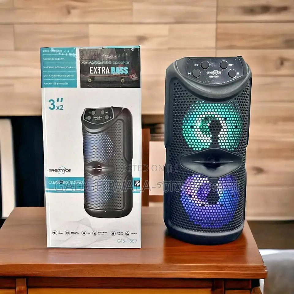 GTS-1557 Usb/Aux/Tf Card Supported Bluetooth Speaker