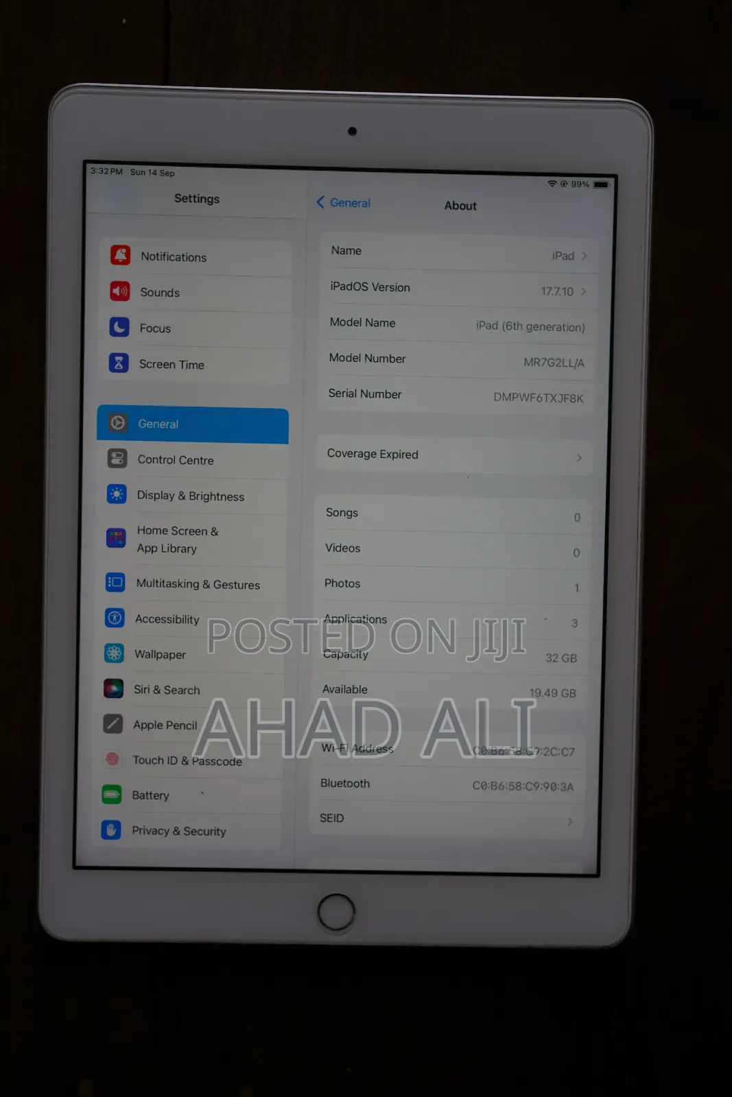 Apple iPad 9.7 32 GB Silver