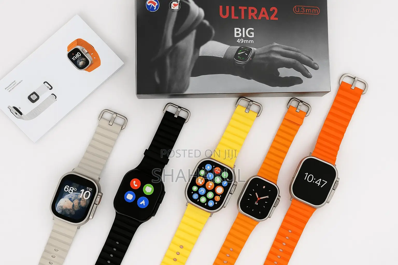 T10 Mini Smart Watch Bluetooth Touch, Wireless Charging Stylish